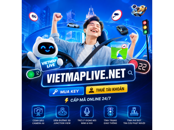 Quy Trình Thuê & Mua Vietmap Live Pro Tự Động | Nhận Tài Khoản Trong 10 Giây