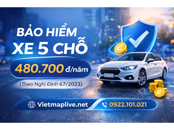 Bảo Hiểm Dân Sự Bắt Buộc Xe Ô Tô 5 Chỗ