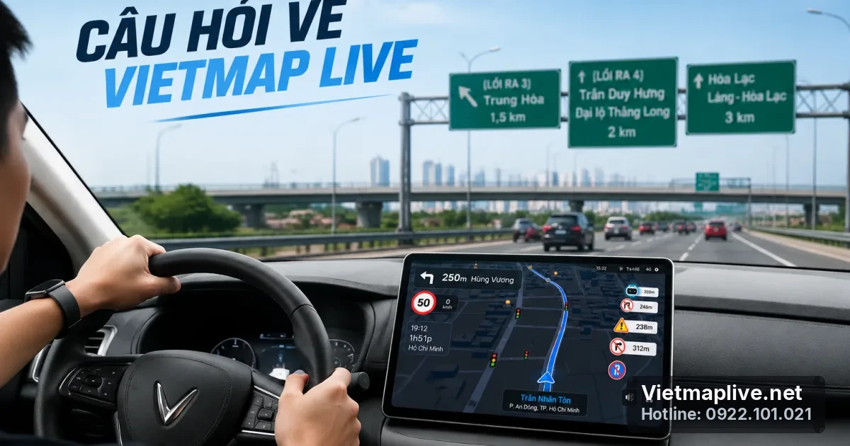 Giải đáp các câu hỏi thường gặp về VietMap Live OMNI